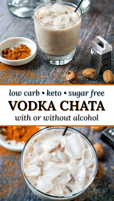 Low Carb Vodka Chata A Keto Rumchata Recipe Using Vodka Or Rum