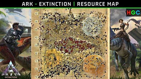 Ark Extinction Resource Map Silica Pearls