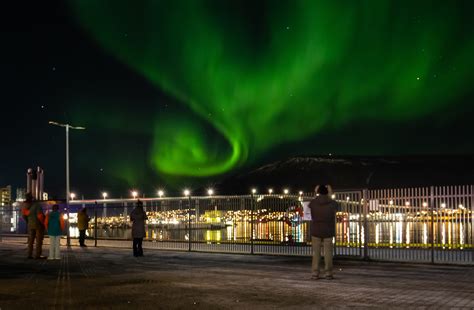 how often do you see northern lights in tromso