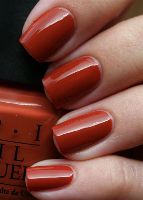 Opi Red Orange Nail Polish Names Nail Arts At Home