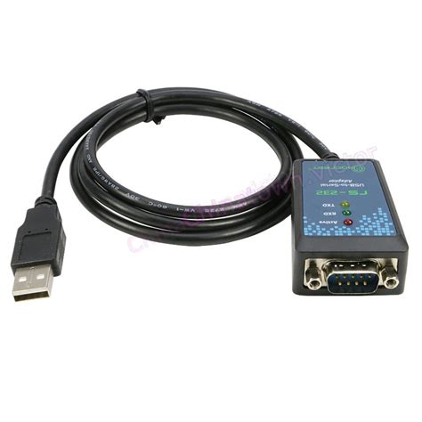 Usb To Db9 Rs232 Db 9pin Serial Port Cable Converter Adapter Ftdi