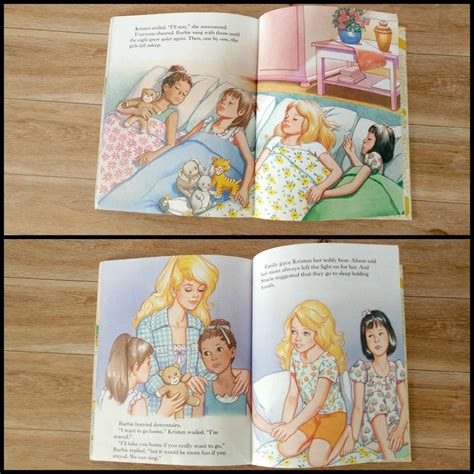90s Barbie Books Set Of 2 Retro Barbieenglish Book The Big Etsy