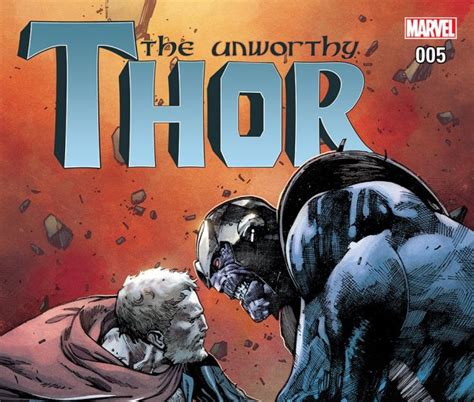 The Unworthy Thor 2016 5 Comic Issues Marvel