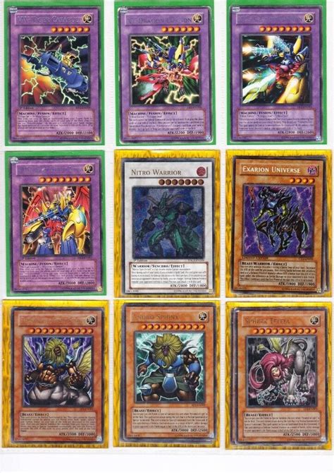 Yu Gi Oh Cards Super Rare And Above Classic Cards Collection 5 Ultimate Vwxyz Set In