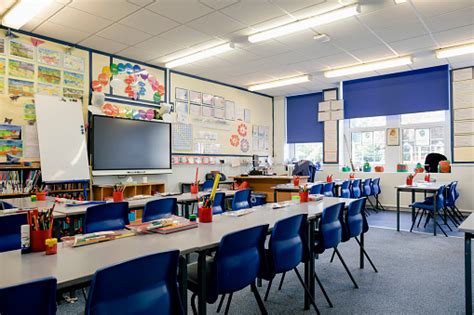 Empty Classroom Stock Photo Download Image Now Classroom Education
