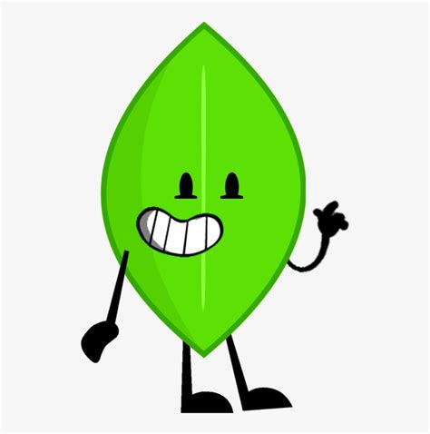 Leafys Pose Bfdi Leafy Free Transparent Png Download Pngkey