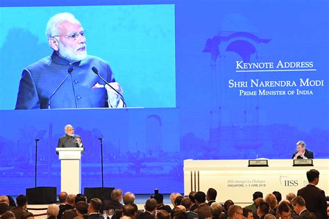 Not quite the land of peace and harmony. Prime Minister Modi delivers keynote address at the IISS ...