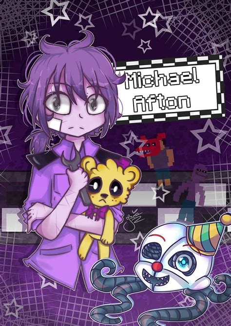 Michael Afton By Derekcchu Fnaf Anime Fnaf Afton Images