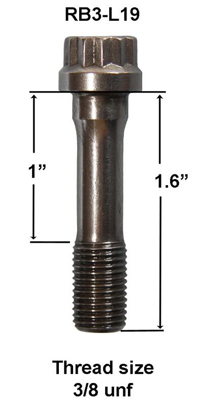 Arp L19 Type Rod Bolt 38 Unf