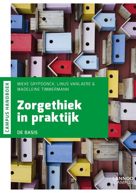 Handboek Zorgethiek In Praktijk Uitgeverij Lannoo