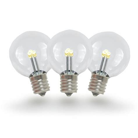Novelty Lights 25 Watt Equivalent C7 Led Non Dimmable Light Bulb E12