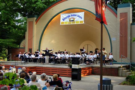 Riverside Park Band Shell Visit Findlay