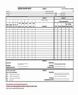 Online Delivery Note Template