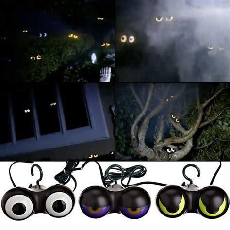 Peep N Peepers Spooky Illuminated Eyes To Hide In The Bushes
