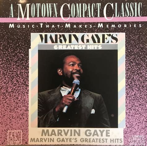 Marvin Gaye Marvin Gaye S Greatest Hits Src Cd Discogs