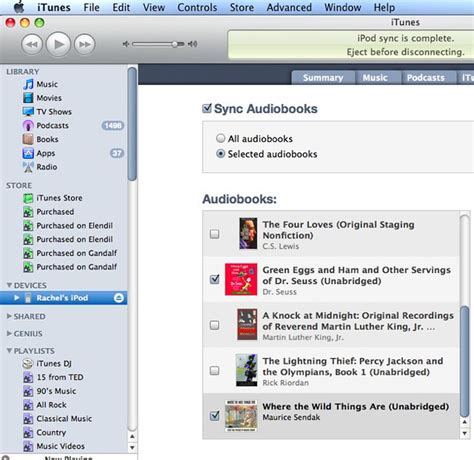 Syncing Audio Books In Itunes Uploaded With Plasqs Skitch Flickr