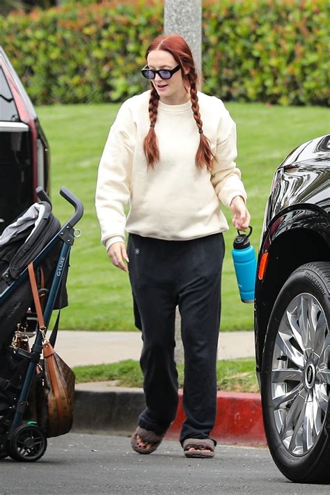Pregnant Sophie Turner Out In Westwood 06092022 Hawtcelebs