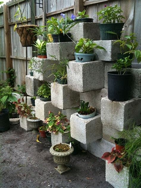 Make a fire pit or create a garden bench. 20 Fun and Creative Container Gardening Ideas - Hative