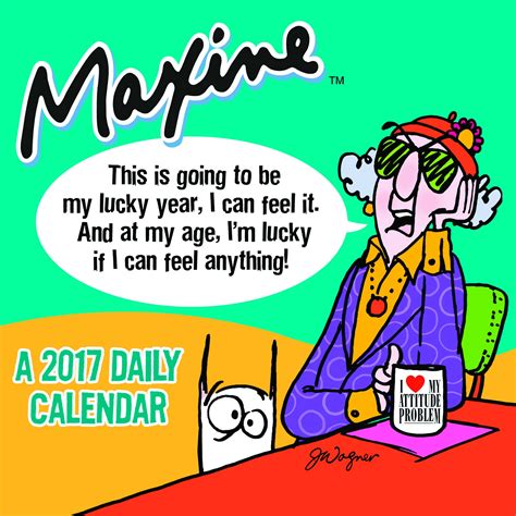 Maxine Old Lady Cartoon Character
