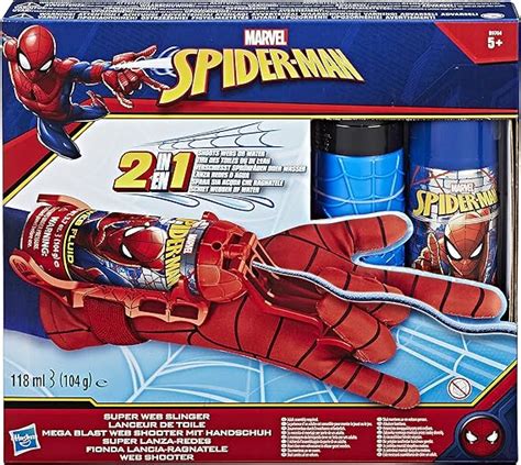 marvel spider man super web slinger uk toys and games