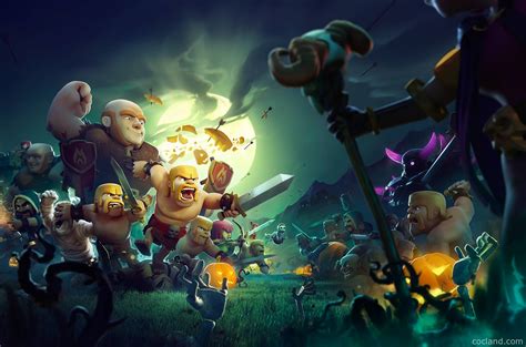 Clash Of Clans Halloween Update Clash Of Clans Land