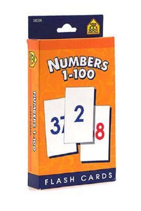 Numbers 1 100 Flash Cards Cards Bookseller Usa