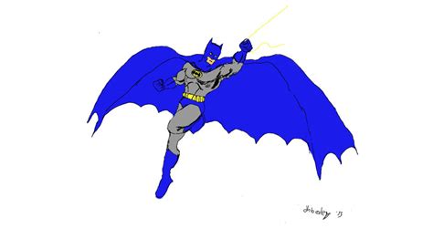 Batman Wip Beginning Colors By Dhbraley On Deviantart