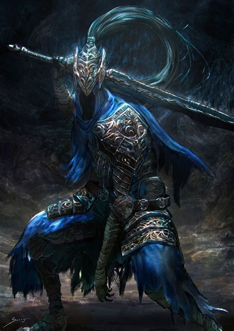 Artorias The Abysswalker Dark Souls Fan Art By Sarayu Ruangvesh