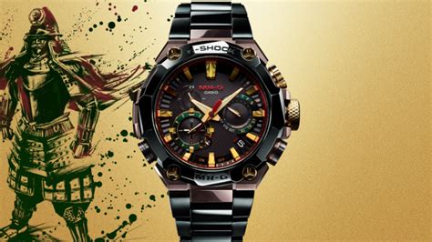 G Shock Launches 25th Anniversary Mr G Watch With Samurai Armor