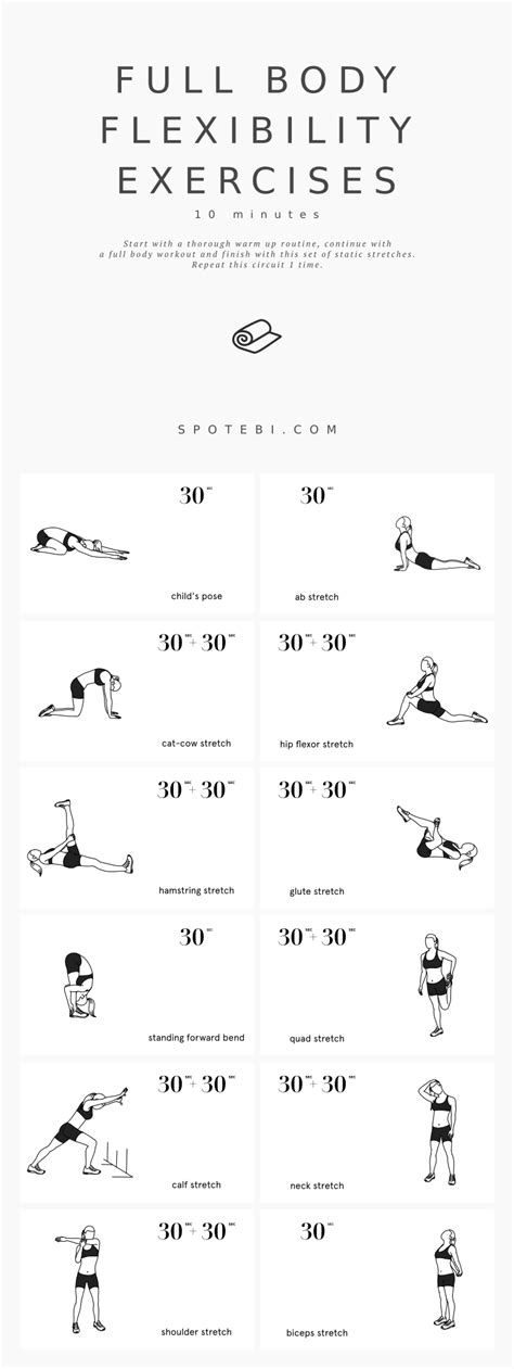 Flexibility Workout Plan For Beginners