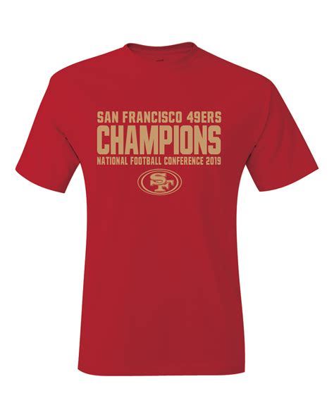 49ers Super Bowl Liv Nfc Champions T Shirt T Shirts