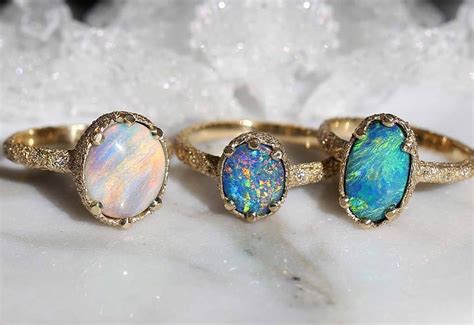 October Birthstone 5 Ways To Wear Opal This Month