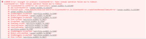 Typescript Token Renewal Operation Failed Due To Timeout In Msal Angular Stack Overflow