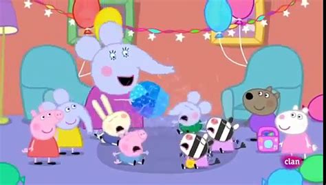 Peppa Pig El Cumpleaños De Edmond Elephant Video Dailymotion