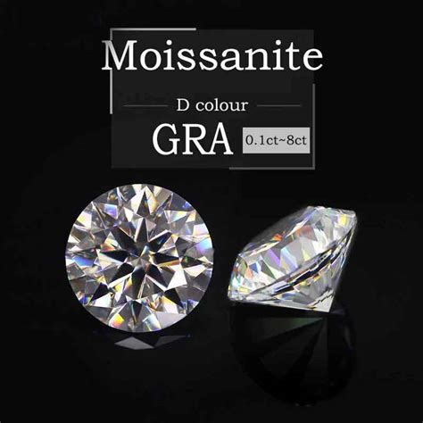 Moissanite Stone Perfect Diamond Alternative Gra Certified
