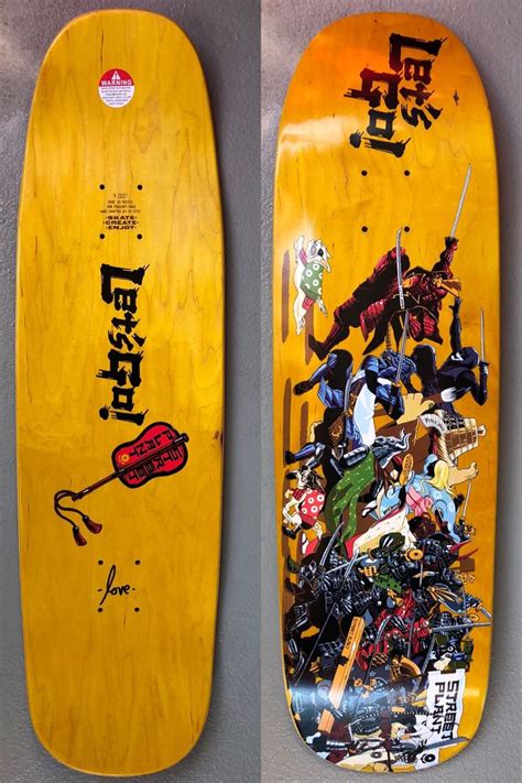 Saw something that caught your attention? Street Plant Battalion Let's Go ! | Skateboard art ...