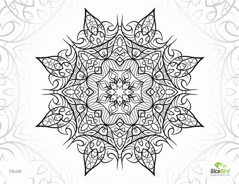 Following everybody has had a chance to select the flowers they like they are able to print out their own coloring pages. Complex Flower Coloring Pages - Coloring Home