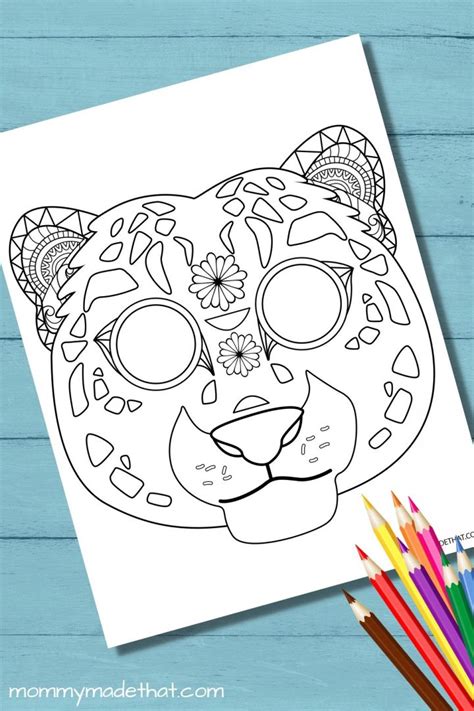 Free Printable Tiger Mask Super Cute Tiger Face Template