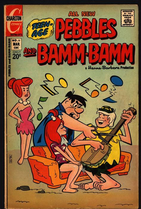 Flintstones Pebbles And Bamm Bamm 11 1973 Fred Wilma Hanna Barbera