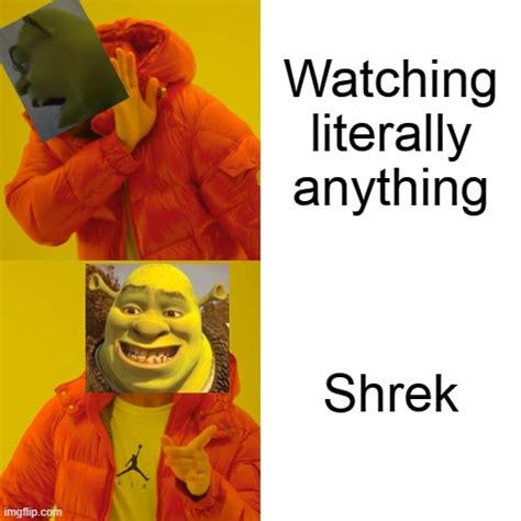 Watching Shrek Rmemes