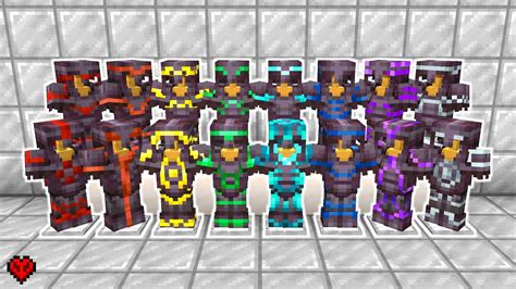 I Made A Complete Armor Trim Collection Youtube
