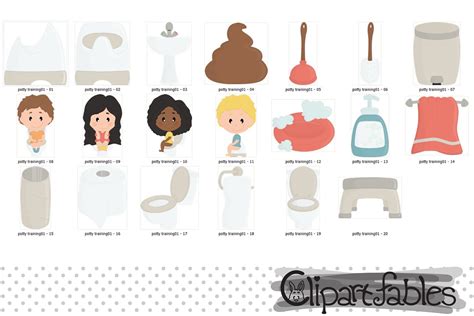 Cute Potty Training Clipart Education Clip Art Poop