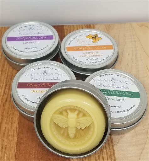 Vitamin e oil, gold powder and any essential oils mix thoroughly until the powders are evenly distributed. Body Butter Bar - Blue Skye Wellness