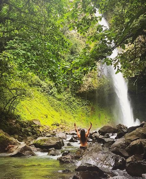 Costa Rica Youre Just As Magical As I Hoped ️🇨🇷 📍la Fortuna Waterfall