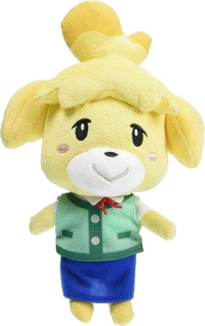Animal Crossing Plush Doll Isabelle San Ei Japan Dp01 Height 20cm Us
