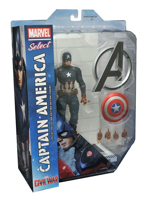 Captain America Civil War Marvel Select Figures In Packaging The