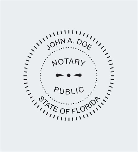 Florida Notary Seals Nna