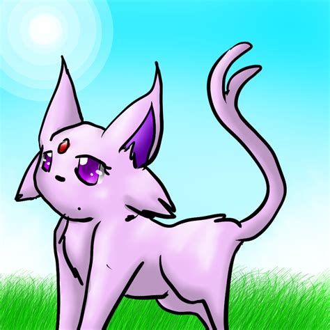 Espeon By Kitzophrenic On Deviantart