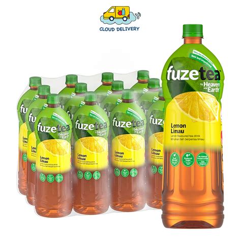 Fuze Tea Ice Lemon Tea Bottle 12 X 1 5L 20 Dec 2024 Shopee Singapore