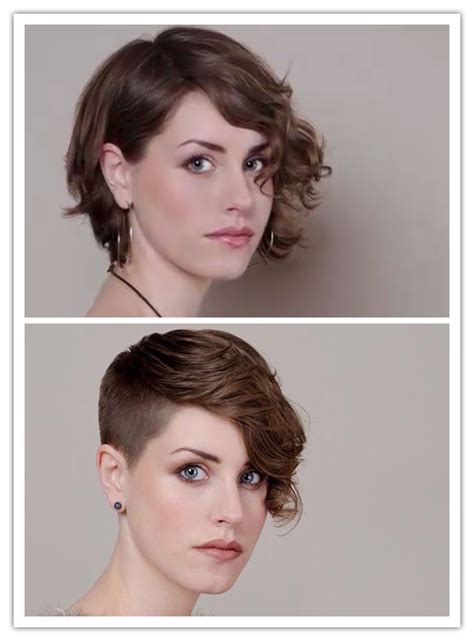Edgy Short Haircuts Cool Short Hairstyles Shaved Hairstyles Pixie